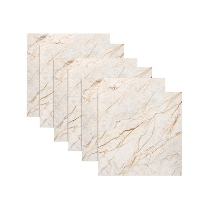 

〖Follure〗6pcs Tile Mosaics Tile Stickers Kitchen Bathroom Personality Anti-Tile Stickers