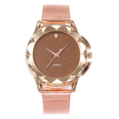 

Herashan new mesh belt watch fashion lady simple