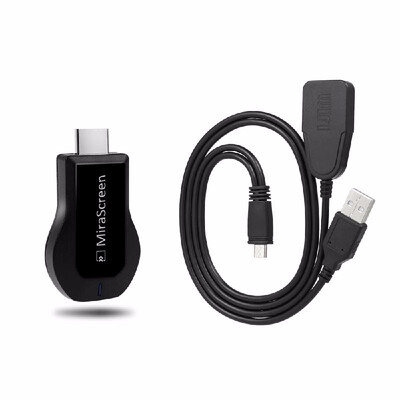 

MiraScreen New Wireless WiFi Display Dongle Receiver 1080P HD TV Stick Miracast Airplay DLNA Mirroring for Android iOS Smart Phone