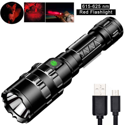 

Diamond Shining Waterproof hunting rechargeable flashlight 5 files 15887