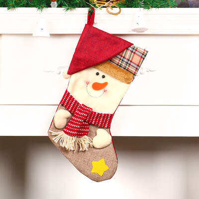 

〖Follure〗Christmas Santa Socks Cute Ornaments Festival Party Xmas Tree Hanging Decoration