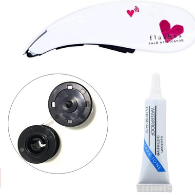 

Eyelashes Stapler False Eyelash Natural Contains 45 Clusters of eyelashes Curl Eyelash Extensions Tools