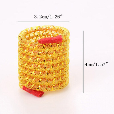 

Cute Cat Spring Coil Toys Plastic Colorful Springs Cat Interactive Toy Playing Toys For Kitten Pet Accessories Random Color