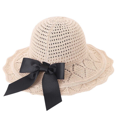 

Ladies Undercover Floppy Foldable Wide Brim Straw Hollow Beach Holiday Sun Hats