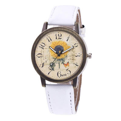 

Warm Sunflower Pattern Womens Watches Fashion Business Relojes Para Mujer Minimalism Horloge Dames Clock Relogio Feminino