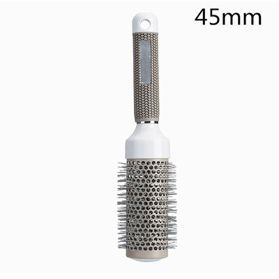

〖Follure〗Professional Ceramic Round Barrel Hair Brush Iron Radial Comb for Curling