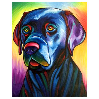 

5D DIY Full Drill Diamond Painting Dog Cross Stitch Embroidery Mosaic Kit