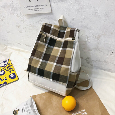 

Inss Fashionable Bookbag Women Korean version High School Backpack College StudentsLarge Capacity Fashion Shoulder Bags