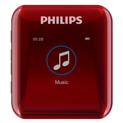 

Philips PHILIPS SA2816 fashion HIFI MP3 music player red