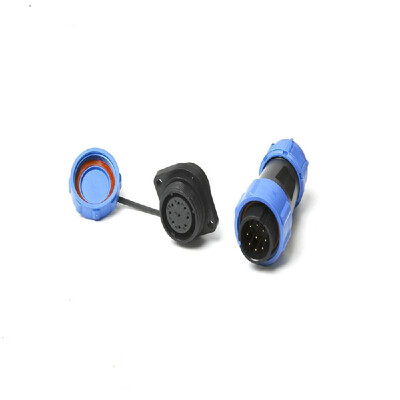 

SP17 IP68 Waterproof Connectors Circular Socket 17mm 2Pin 3Pin 4Pin 5Pin 7Pin 9Pin Multipole Plug