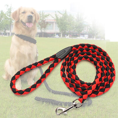 

Nylon Dog Leash 5ft Long Walking Dog Rope Metal Clasp Dog Chain Traction Rope for Medium Dog Training Walking Outside