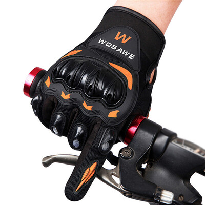 

1 Pair WOSAWE Off-road Bicycle Full Finger Gloves Bike Cycling Shock-absorbing