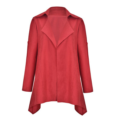 

〖Follure〗Womens Solid Long Sleeve Notched Blazer Casual Jacket Coat