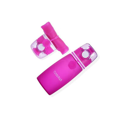 

Megacare Silicone Water Bottle BPA Free Collapsible Anti Leakage Bottles Travel Outdoor Sports Lightwight Portable 550ml