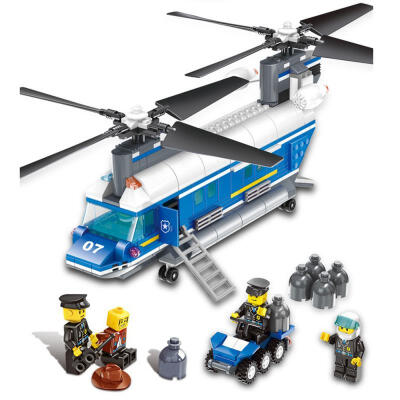 

Wange Helicopter 3D Block Educational Model Building Toys Hobbies For Children 52015 427 Capsules