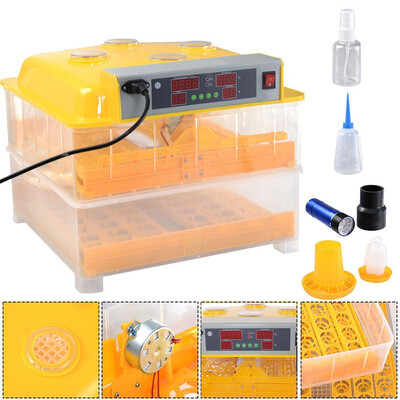 

Ktaxon 96 Digital Egg Incubator Hatcher Temperature Control Automatic with Peep Hole