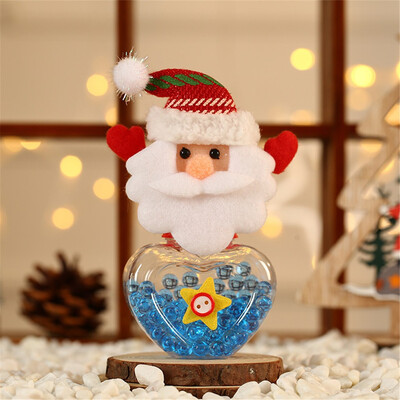 

Tailored Cute Christmas Candy Storage Can Decorate Home Gift Cookies Food Storage Jar