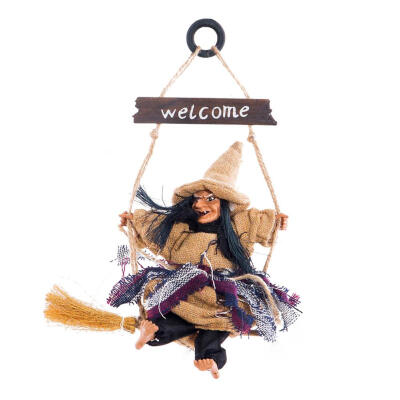 

Festival Broom Witch Ghost Pendant Halloween Party Horror Hanging Ornaments