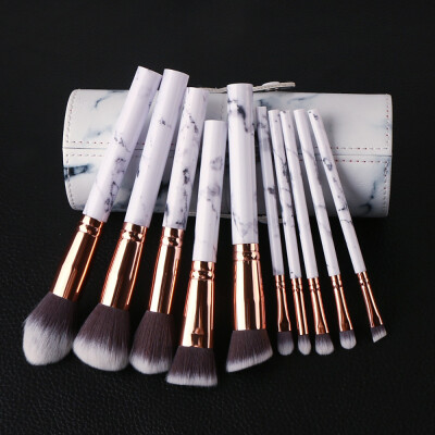 

〖Follure〗10Pcs Multifunctional Makeup Brush Concealer Eyeshadow Brush Set Tool