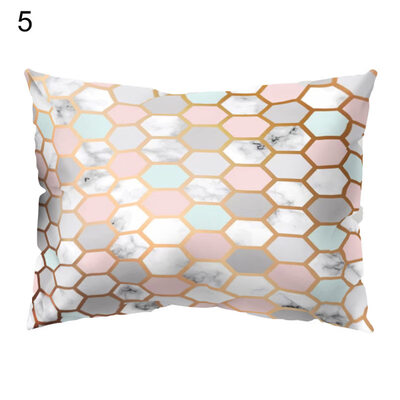 

Circle Fish Dot Stripe Cactus Pillow Case Cushion Cover Sofa Bed Car Hotel Decor