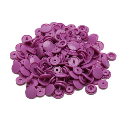 

50pcs T5 Plastic Press Stud Buttons Fastener DIY Baby Clothing Snap Button