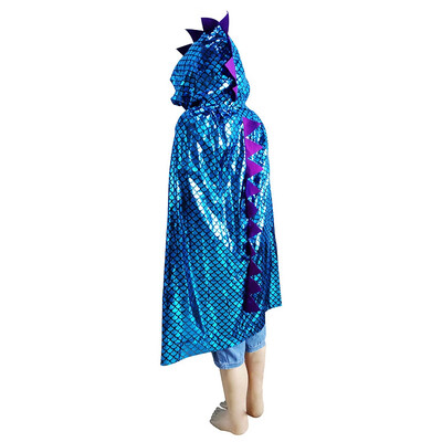 

New Hot Halloween Cloak Childrens Masquerade Show Dress Up Costume Party Dinosaur Cape Cloak kids dress up costume