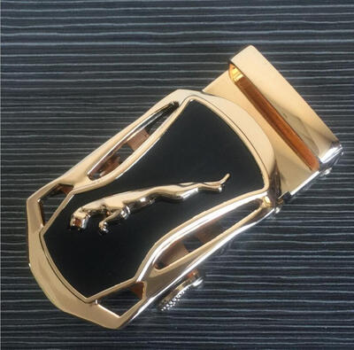 

Fashion Mens Business Alloy Automatic Buckle Unique Men Plaque Belt Buckles for 35cm Ratchet Men Apparel Accessories
