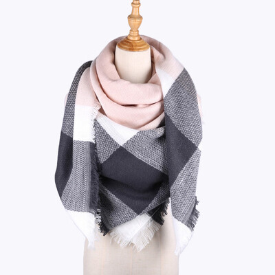 

Gobestart Unisex Fashion Winter Keep Warm Shawls Scarves Scarf Womens Mens Plaid Scarfs