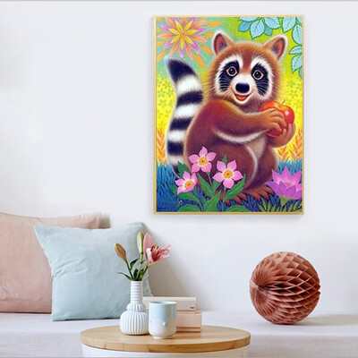 

Toponeto 5D Embroidery Paintings Rhinestone Pasted DIY Diamond Painting Cross Stitch