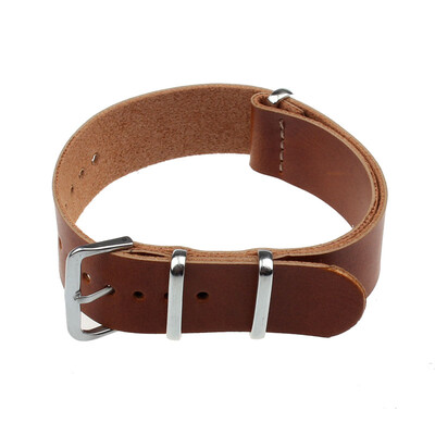 

〖Follure〗Fashion Concise PU Leather 20cm Wrist Watch Band Strap Pin Buckle BK