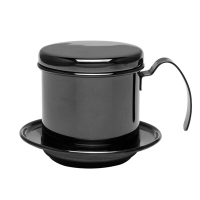 

Portable Stainless Steel Coffee Pot Press-type Drip Cup Maker Extractor Teapot