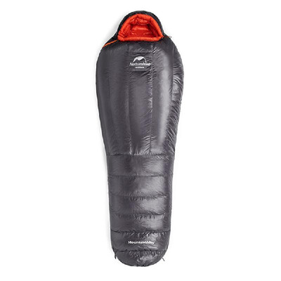 

Naturehike Goose Down Mummy Sleeping Bag Winter 20D 400T Nylon Waterproof Warm Sleeping Bag Portable Camping Travel NH19YD001
