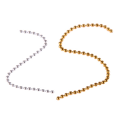 

Nail Art 3D Stickers Metal Glitter Striping Ball Beads Chain Decor