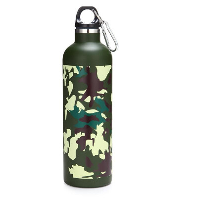 

600ML Outdoor Sports Double Layer Stainless Steel Thermal Vacuum Insulation Water Bottle Vacuum Cup for Hiking & Camping