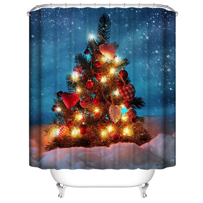 

Tailored Non Slip Toilet Polyester Cover Mat Set Bathroom Shower Curtain