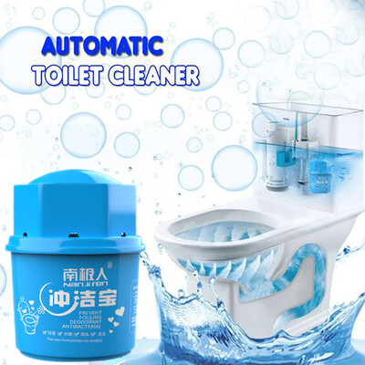 

〖Follure〗Autoile Automatic Toilet Cleaner Magic Flush Bottled Helper Blue Bubble Amazing