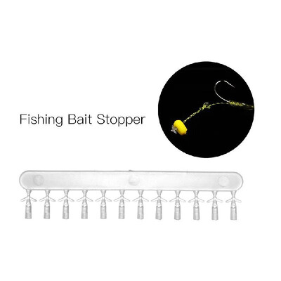 

10PCS Fishing Bait Stopper Bait Guarding Bar Boilie Stopper Fishing Hair Rigs Stop Carp Fishing Equipment Fishing Tackle Accessori
