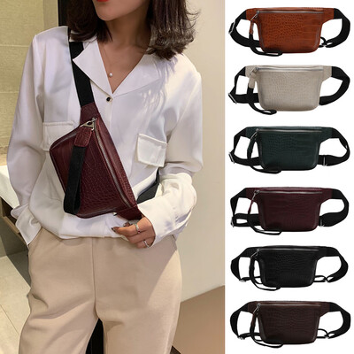 

Tailored Womens crocodile leather multicolor chest bag fashion high quality handbag