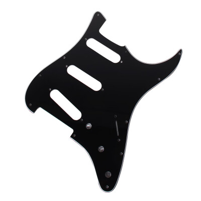 

3Ply SSS 11 Holes Strat Electric Guitar Pickguard for FD All