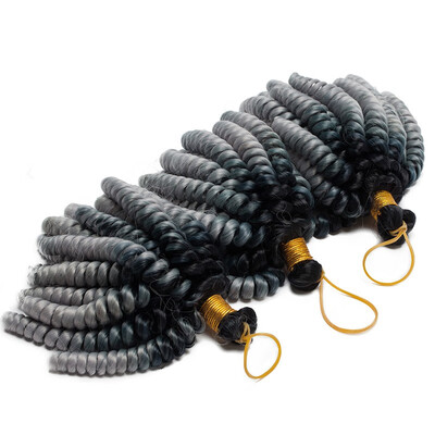 

Curly Crochet Braids Hair Extension Jumpy Wand Curly Crochet Hair Jamaican Bounce Synthetic Braids Twist Hair Ombre Two For Women