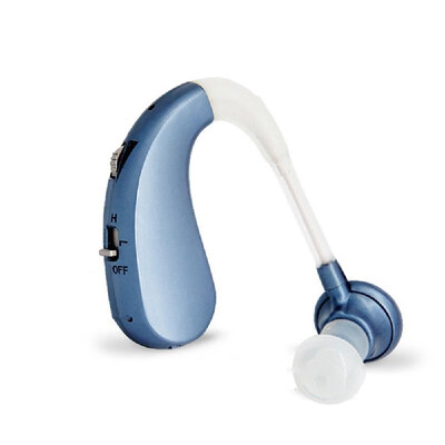 

Mini Size Ear Back Type Hearing Aid Wireless Ear Sound Amplifier 2 Modes Adjustable