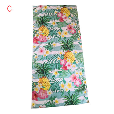 

Gobestart Cute Double-Sided Printed Beach Towel Poncho Swimwear Pool Blanket