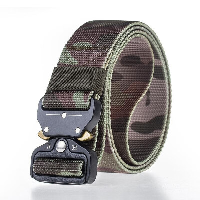 

38cm Outdoor Tactical Waistband Durable Breathable Outdoor Training Waist Belt with Quick Release Buckle