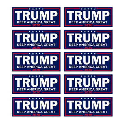 

Car Stickers 10pcs Donald Trump Sticker Car Decals Creative Sticker Waterproof Car Scratch Repair Decorative Stickers