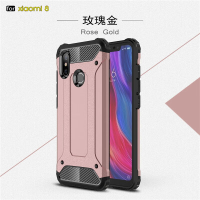 

Goowiiz Phone Case For Xiaomi Mi 88 Se8 Lite8 ProMax 3 King Kong Armor Fashion Bumper PC TPU Prevent falling