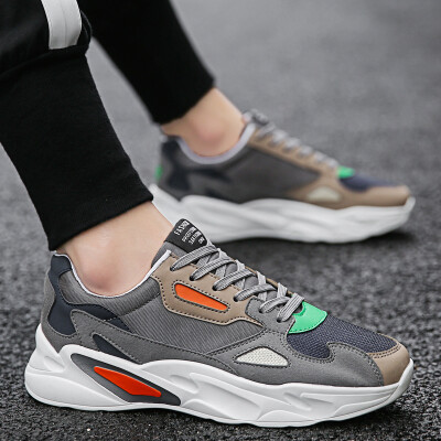 

Summer sports mesh shoes Korean ulzzang tide shoes mens casual running shoes ins old shoes mens Harajuku