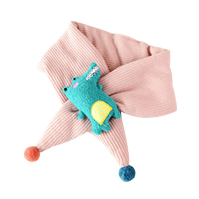 

Baby Cotton Colorful Scarf Winter Fall Kids Lovely Warm-keeping Muffler Children Soft Cute Neck Warmers