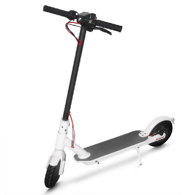 

85IN Electric Scooter Vacuum Tyre Scooter Foldable Folding Commuting Scooter 275LB Bearing Capacity 155 Miles Riding Range Front