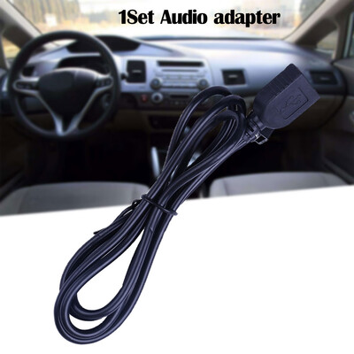 

Tailored USB AUX Cable Adapter Audio Media Music Interface For Honda Geshitu Civic