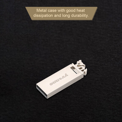 

yvonne Metal USB Flash Drive Pen Drive 64G Memory Stick Pendrives Gift with Dragon Shape